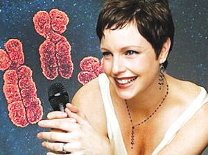 美国性感女歌手伊登·爱特沃德拥有男性DNA