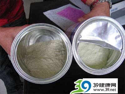 不法分子用豆奶粉冒充“三鹿”退货赚钱(图)