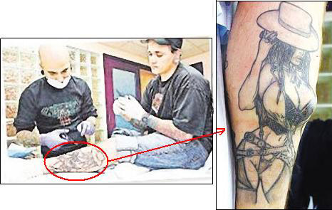 细数全球纹身狂人