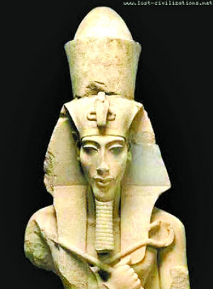 埃及法老男人女相 兼具双性特征(图)