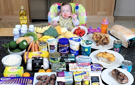 英国早产儿为增肥 每天进食3000卡路里食物(图)