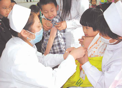 武汉开展麻疹疫苗强化免疫活动