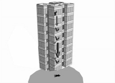 建筑工人从24层高楼坠落奇迹生还