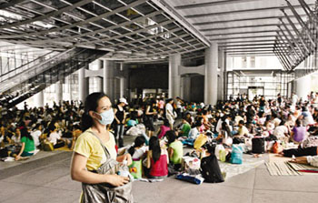 香港五天六名甲流患者死亡