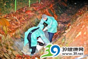 广州重症甲流患儿被弃水沟 疑因无钱医治(图)