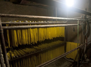 黑新闻：惊！黑作坊日产千斤“柠檬黄冷面”