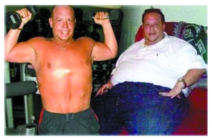 美国胖男吃巧克力成功瘦身 已甩掉116公斤(图)