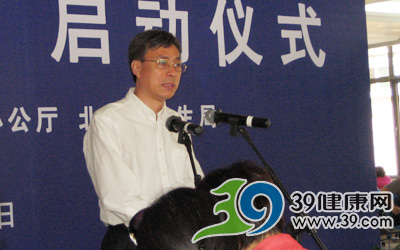 刘江在启动仪式上讲话